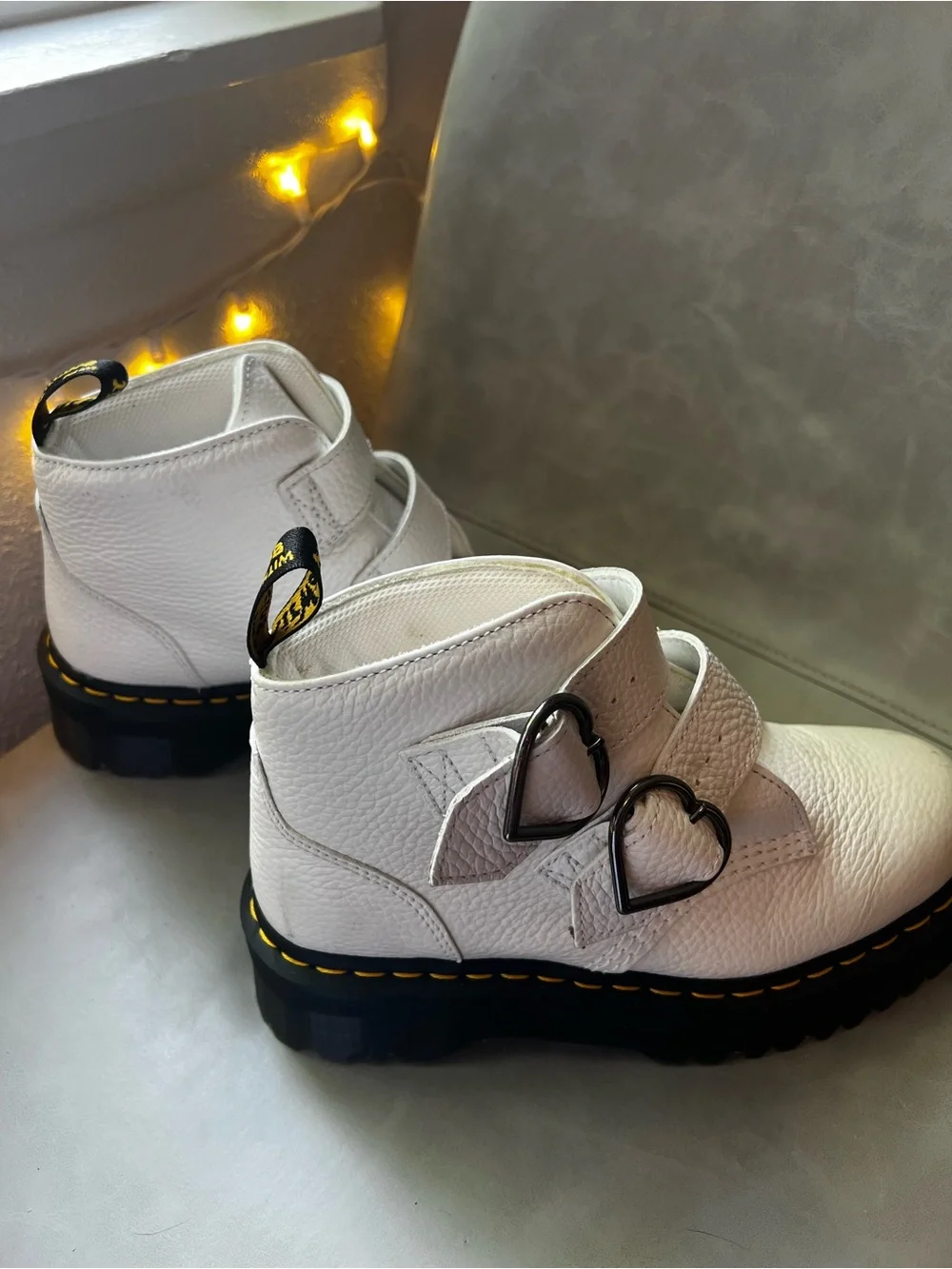 Dr. Martens Devon Heart Platform Boots